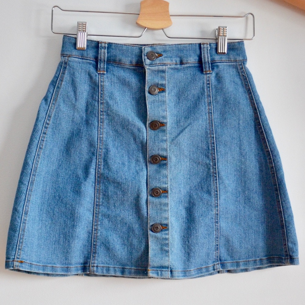 Demin skirt